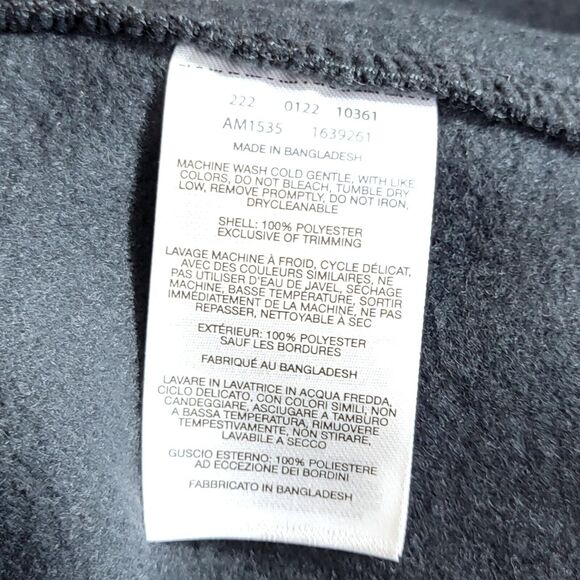 Columbia Vest Mens Large Gray Steens Mountain Fleece Full Zip Sleeveless - Picture 13 of 13